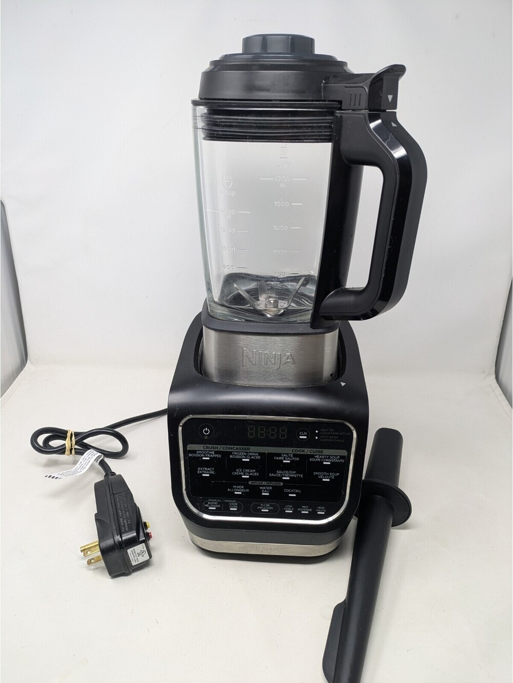 Ninja HB150C Foodi Heat-iQ Blender 64 oz Black